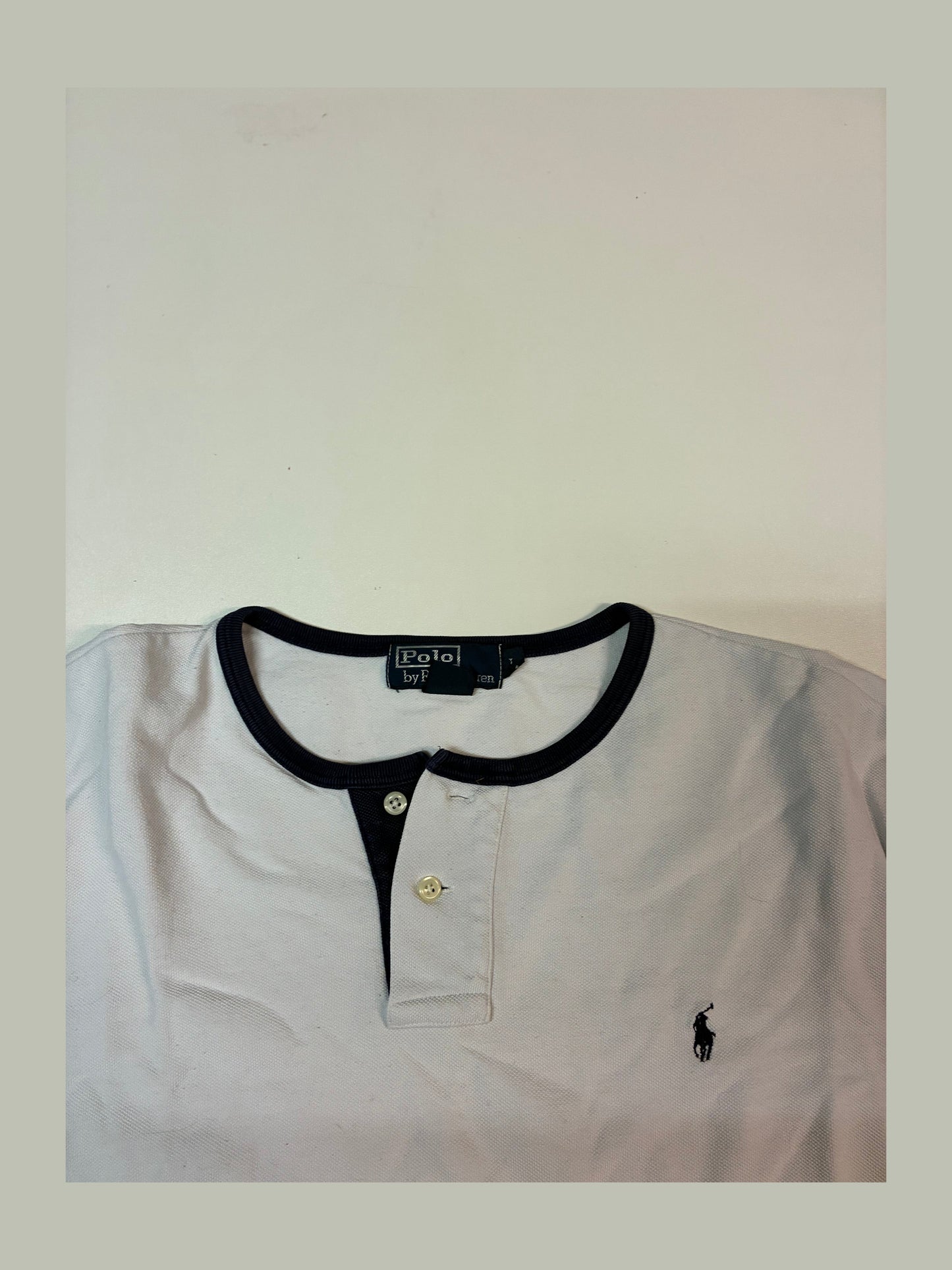Vintage Polo Ralph Lauren Tshirt L fit M 6467
