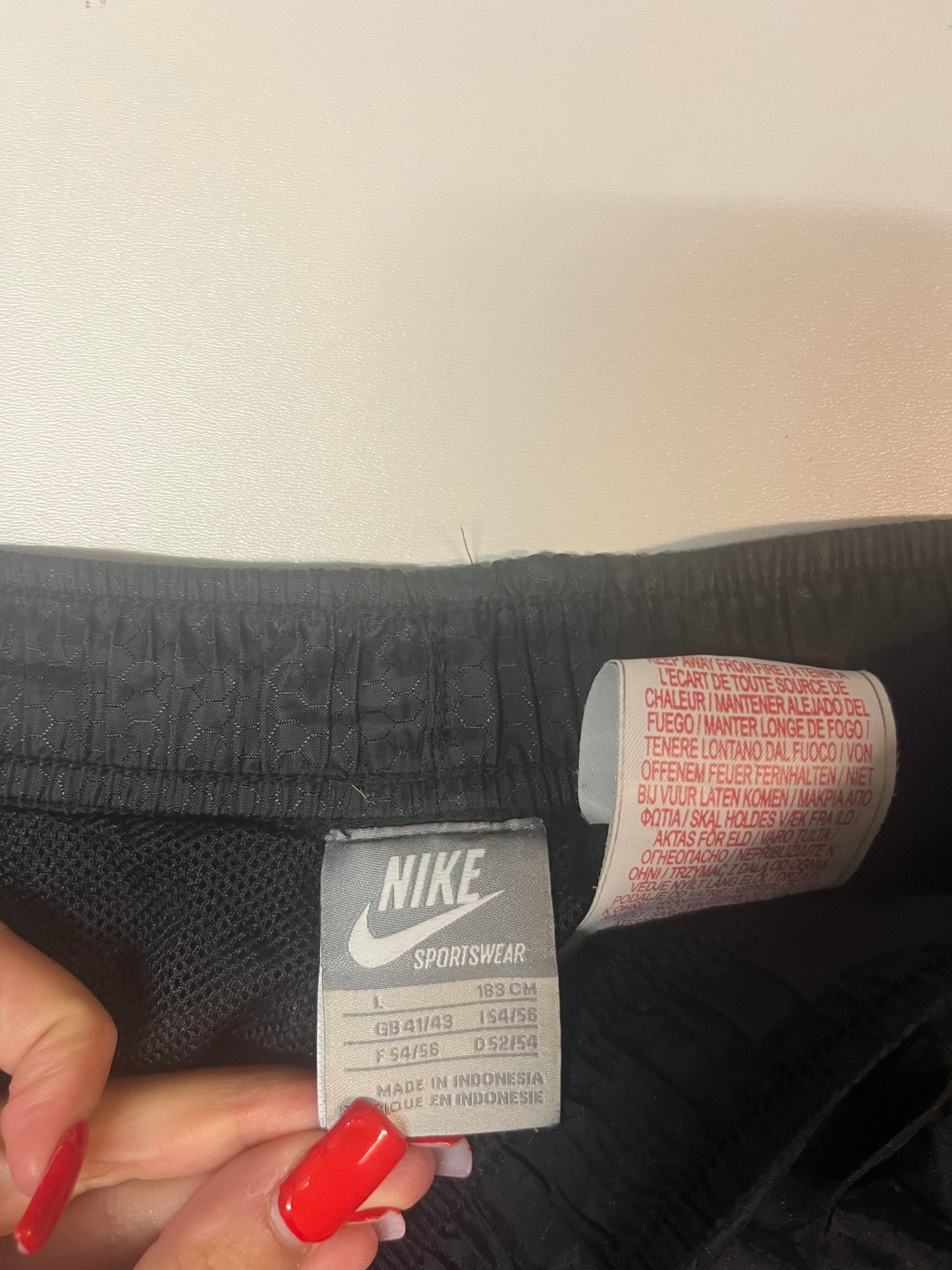 Vintage Nike Trackpants baggy L 4436