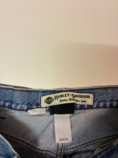 Vintage Harley Davidson Jeans baggy 34/34 XL 6270