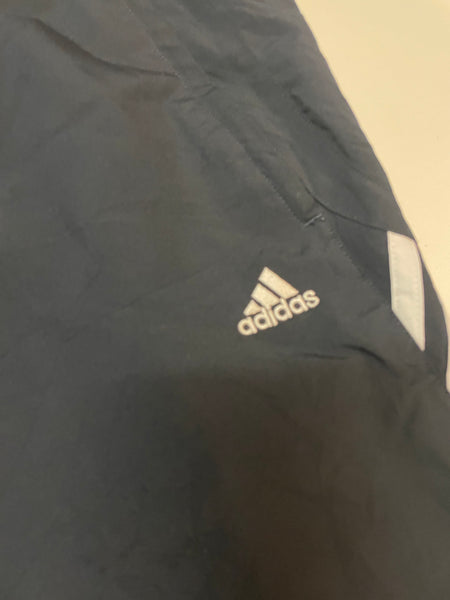 Adidas Vintage Trackpants Baggy Nylon Stoff aus Regenjacke #9155 Gr L