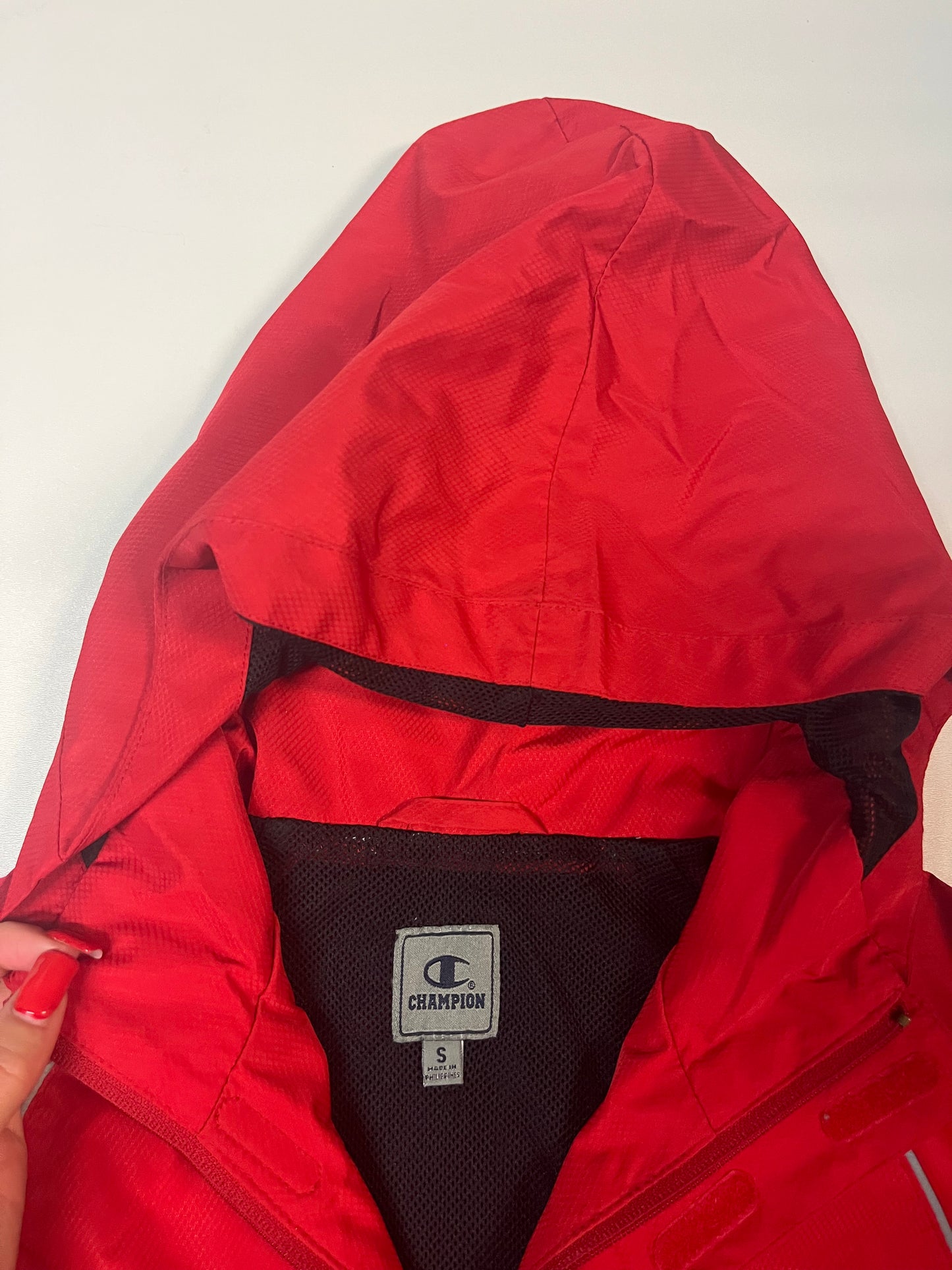 Vintage Champion Regenjacke S fit M 4389