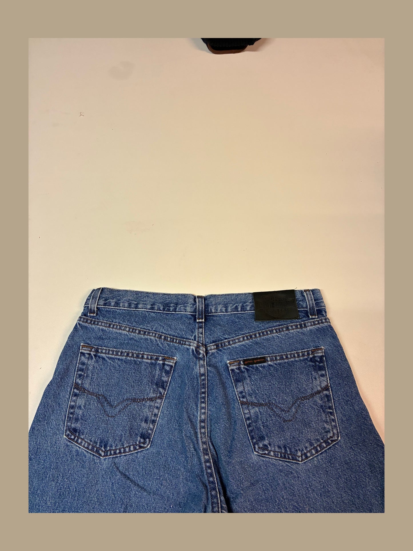 Vintage Harley Davidson Jeans baggy L 6263