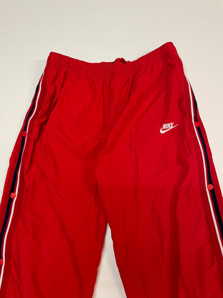 Nike Vintage Trackpants Baggy Nylon Stoff aus Regenjacke #9237 Gr L