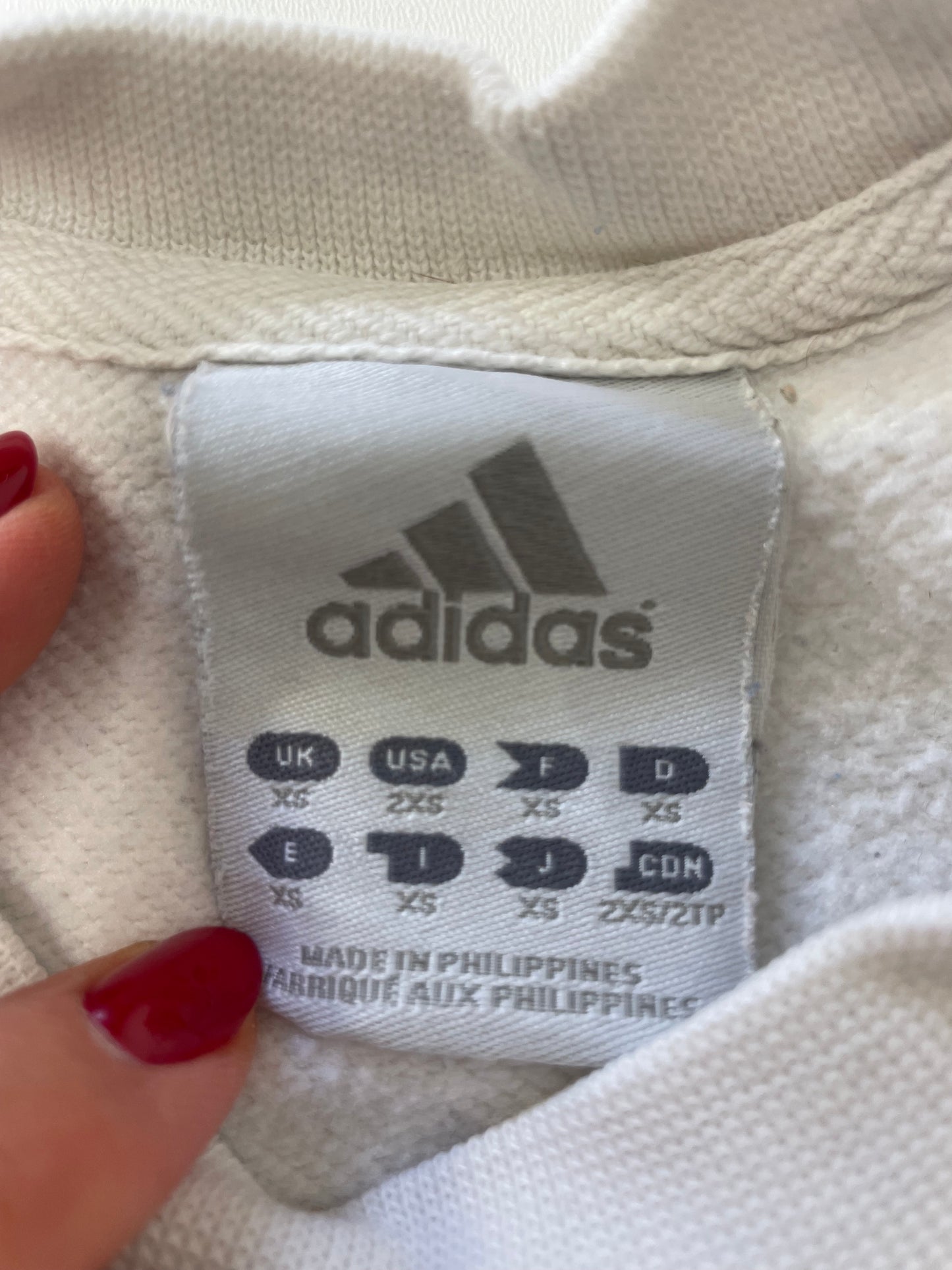 Adidas Vintage Sweatshirt XS 6623