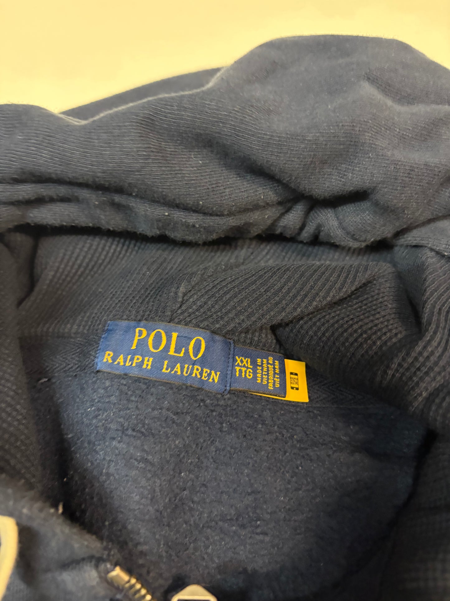 Polo Ralph Lauren Vintage Zipper Xxl 6357