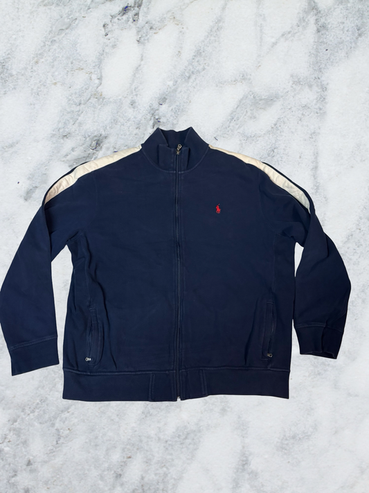 Polo Ralph Lauren Vintage Zipper Xxl Navy 6324