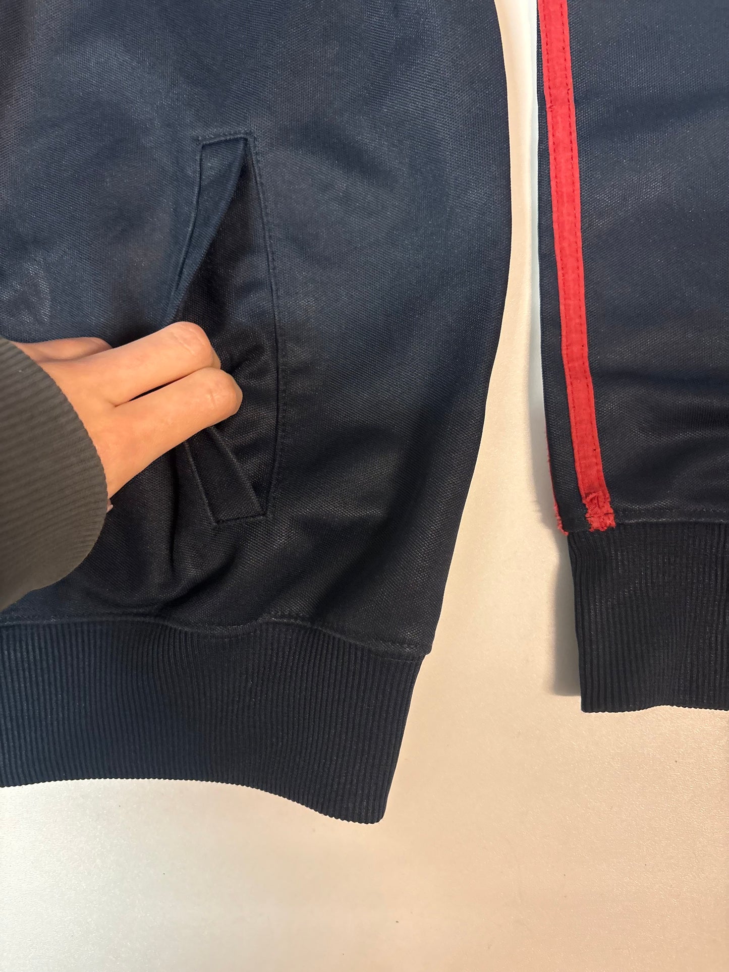 Fred Perry Vintage Trackjacket schwarz L 6141