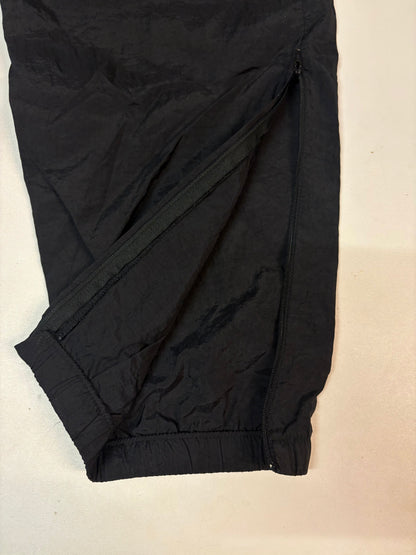 Nike Vintage Trackpants M Full Black Baggy 6195