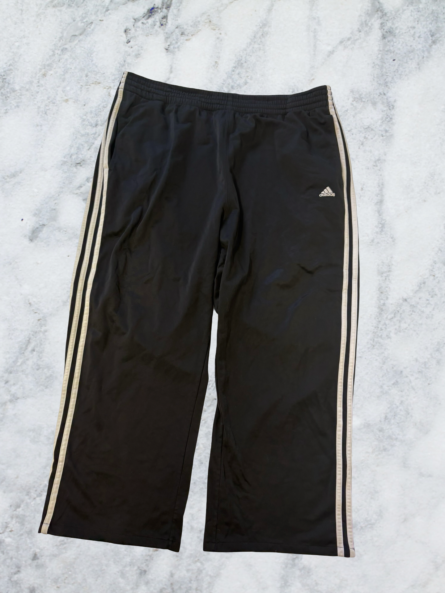 Adidas Vintage Trackpants xl baggy gekürzt 6883
