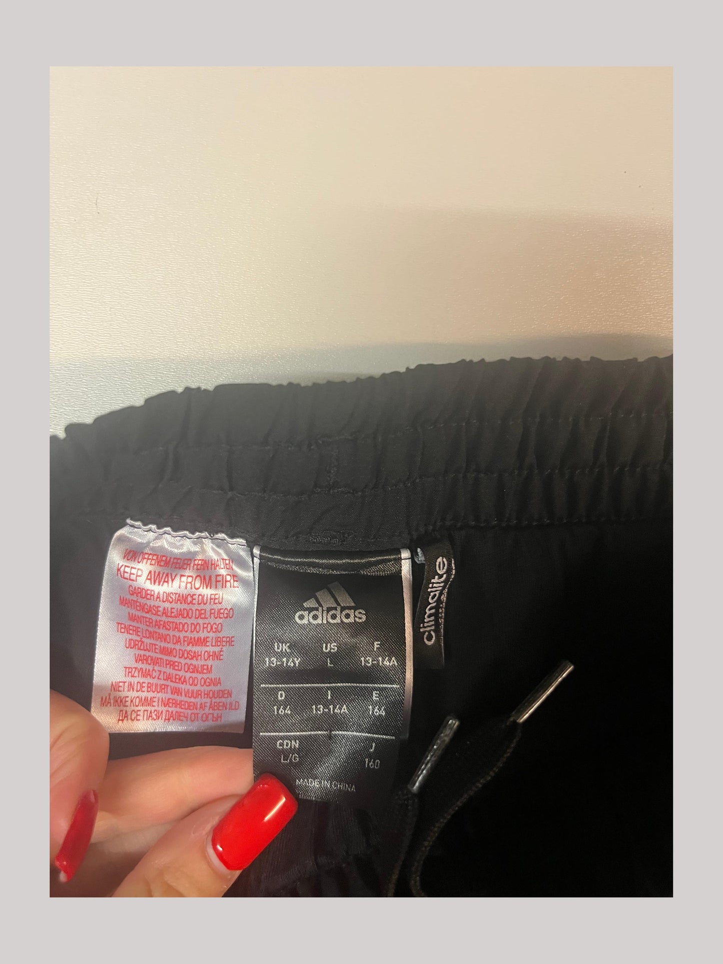 Vintage Adidas Trackpants Kids L fit S 4433