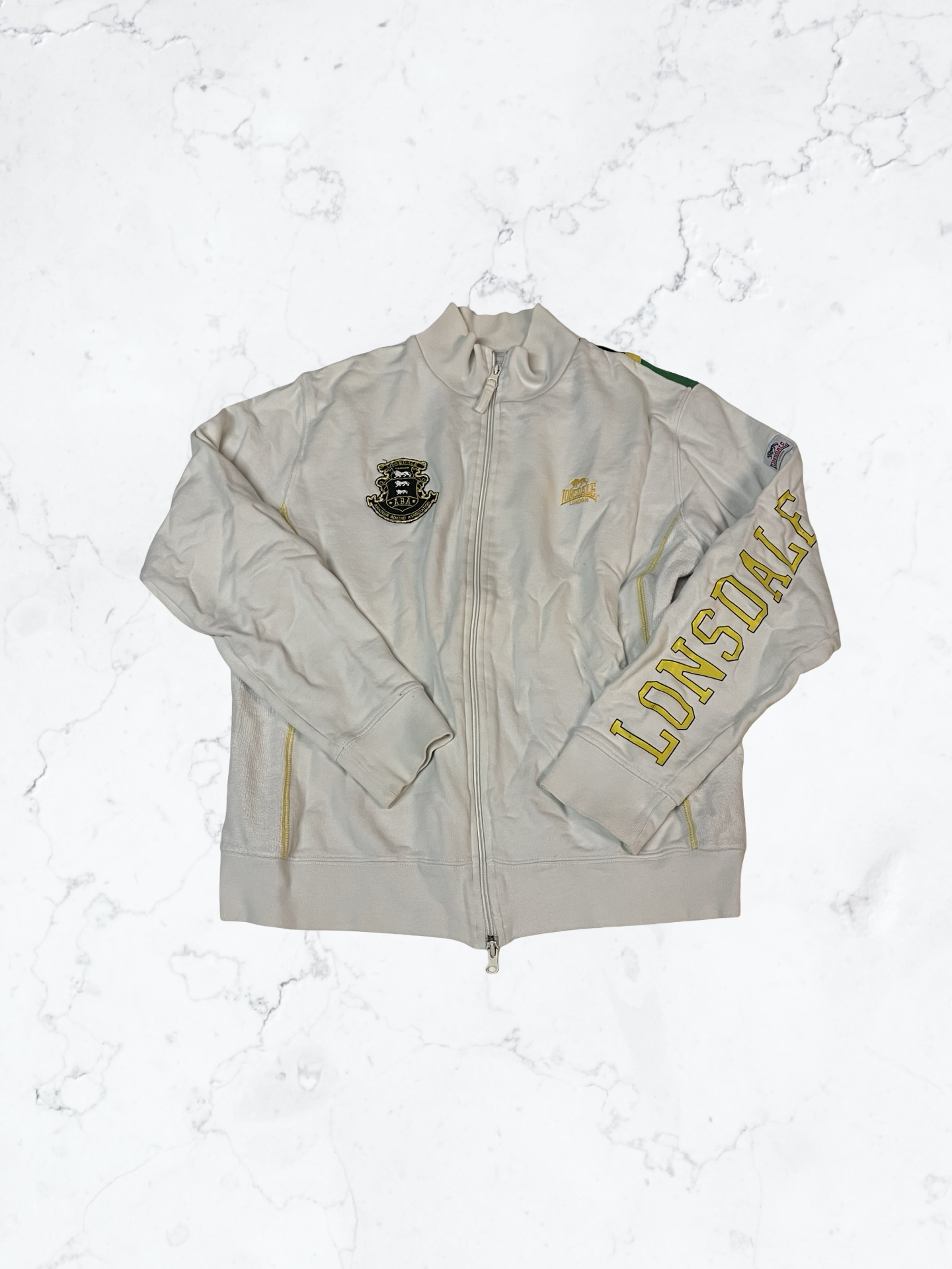 Londsoale Vintage Sweatjacke mit Reißverschluss L 6217