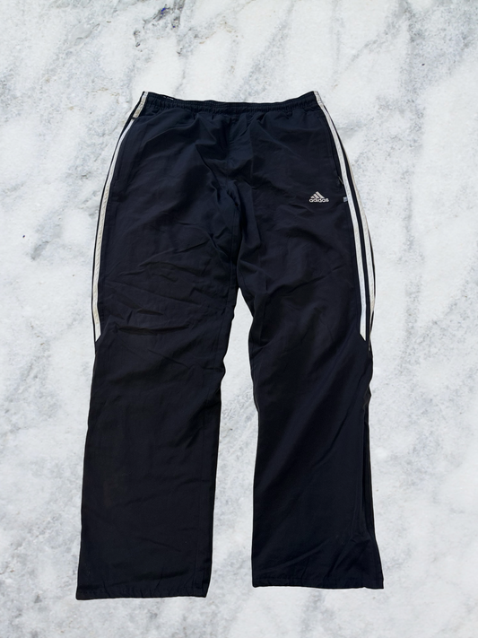 Adidas Vintage Trackpants S baggy Bund innen beschädigt 6880