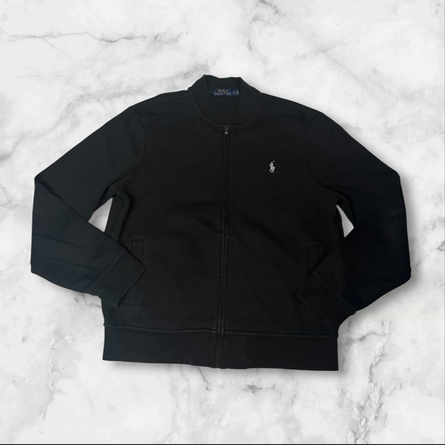 Polo Ralph Lauren Vintage Zipper L schwarz 4216