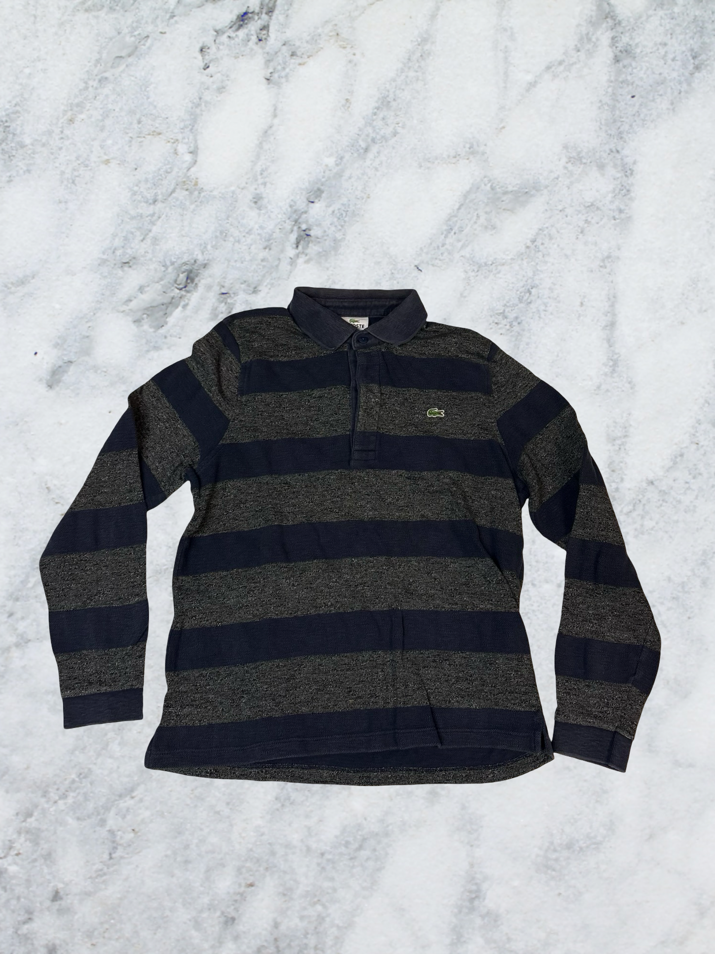 Lacoste Vintage Langarm Poloshirt S 6586