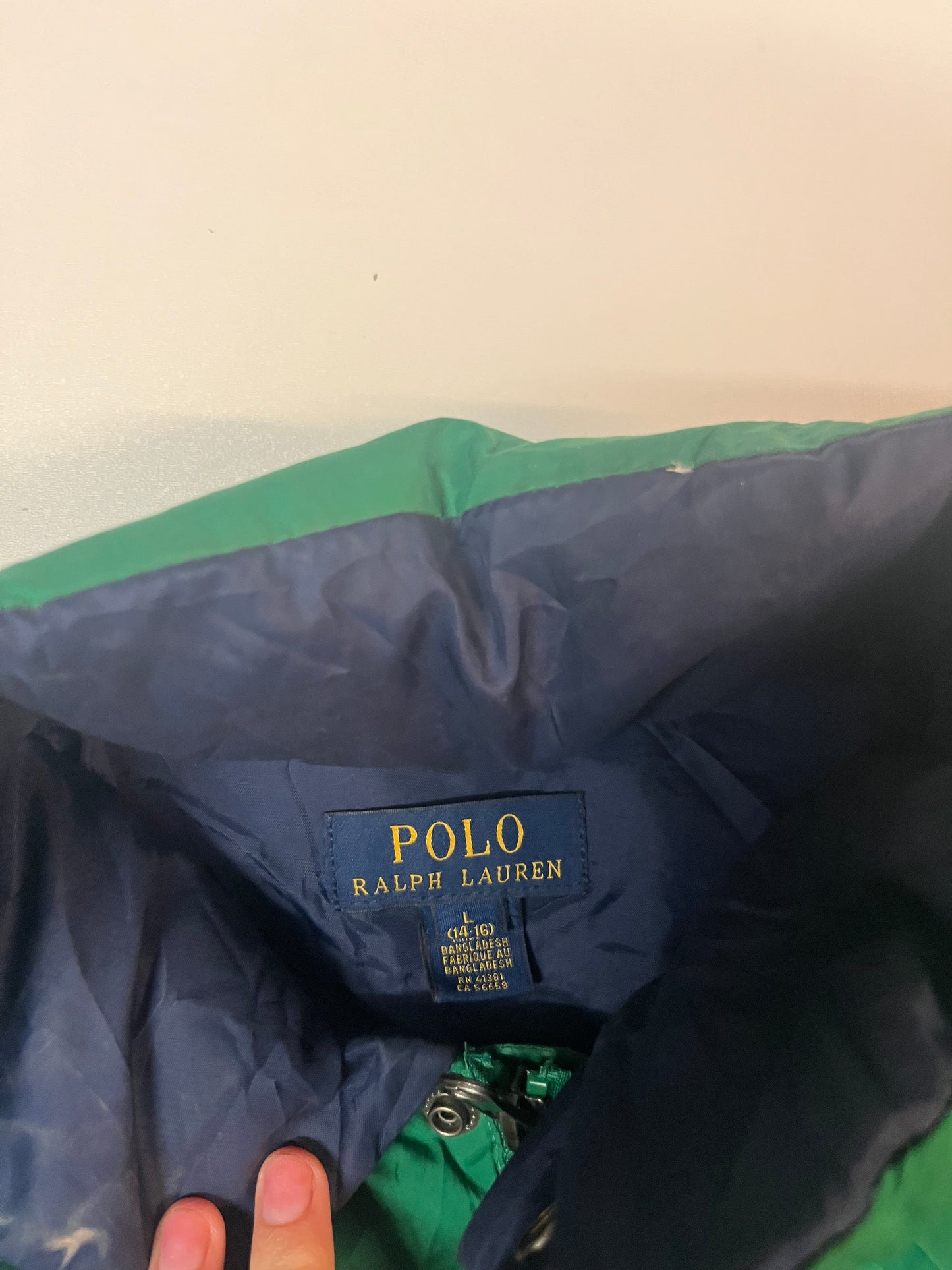 Vintage Polo Ralph Lauren Winterjacke Kids L fit M 5768