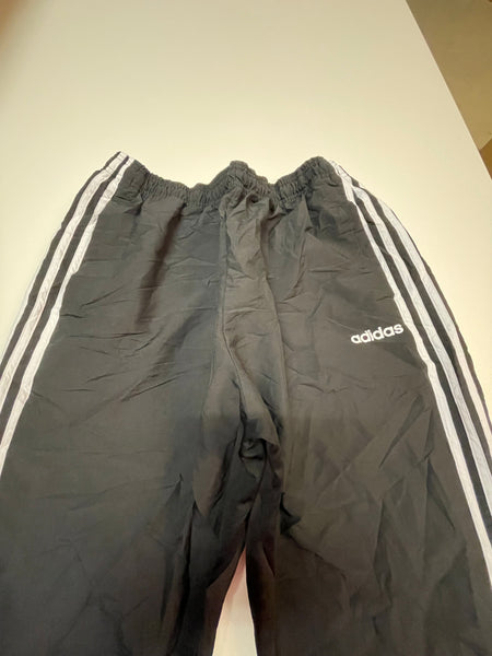 Adidas Vintage Trackpants Baggy Nylon Stoff aus Regenjacke #8918 Gr XL