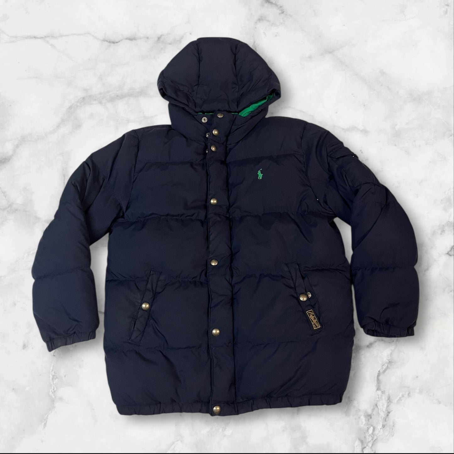 Polo Ralph Lauren Vintage Daunenjacke Kids L 5256