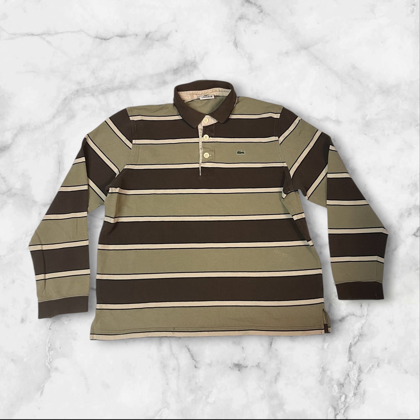 Lacoste Vintage Langarm Poloshirt xl 5066