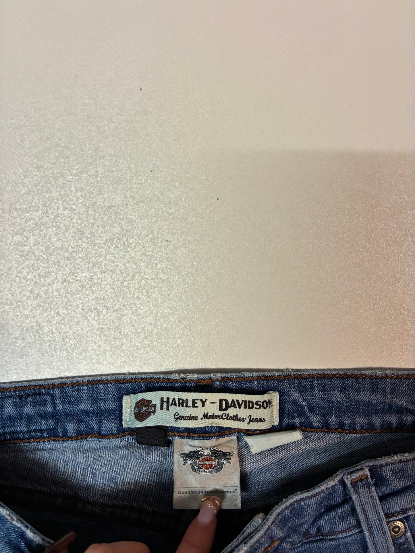 Vintage Harley Davidson Jeans baggy S 6258