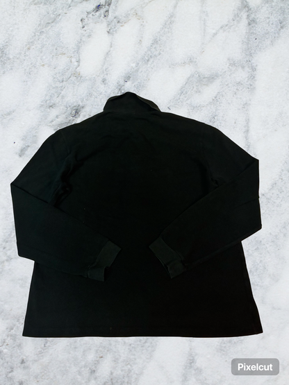 Vintage Lacoste Polo Shirt S - M schwarz 6071