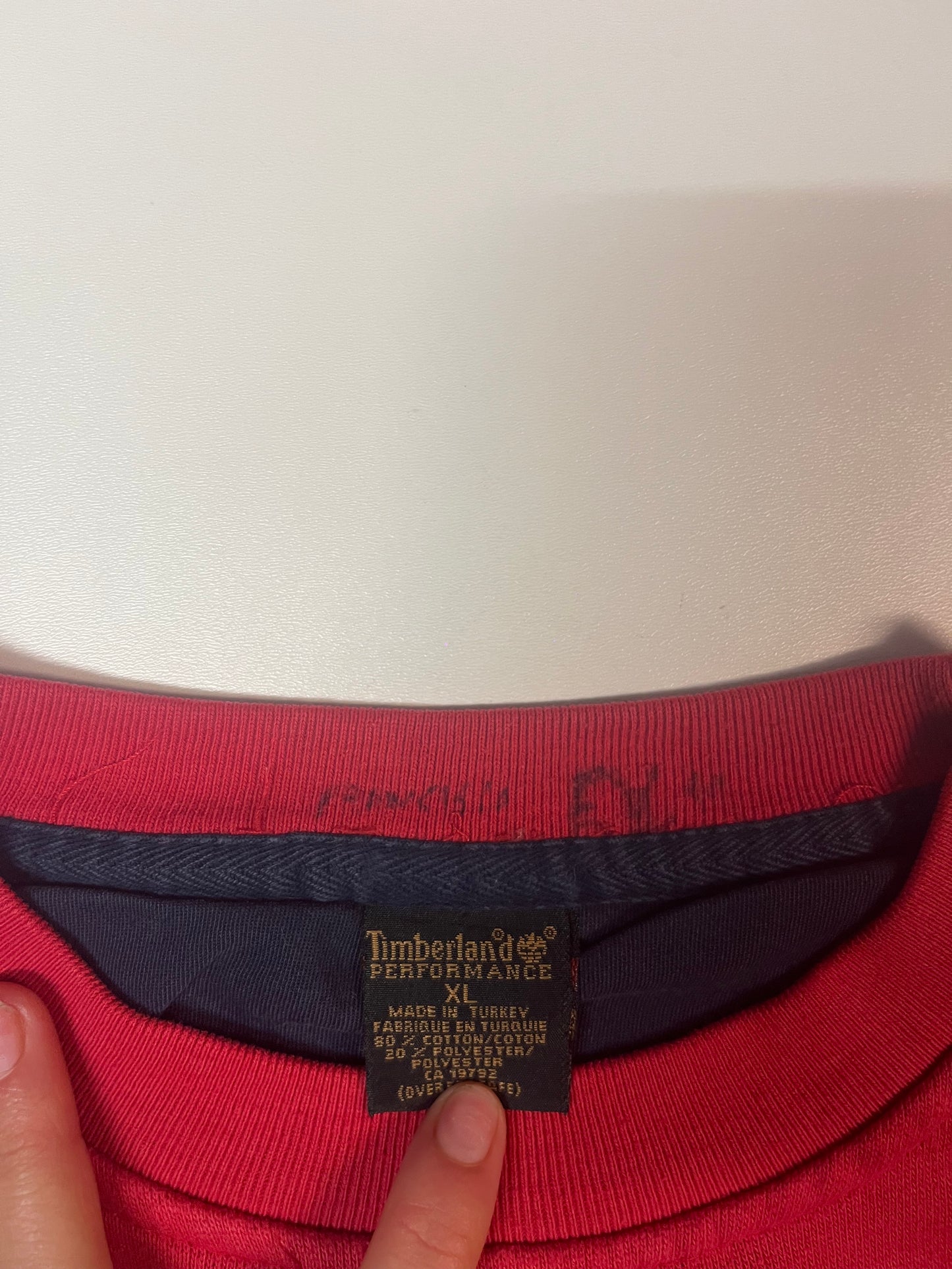 Vintage Timberland Sweatshirt XL fit M bestickt 5732