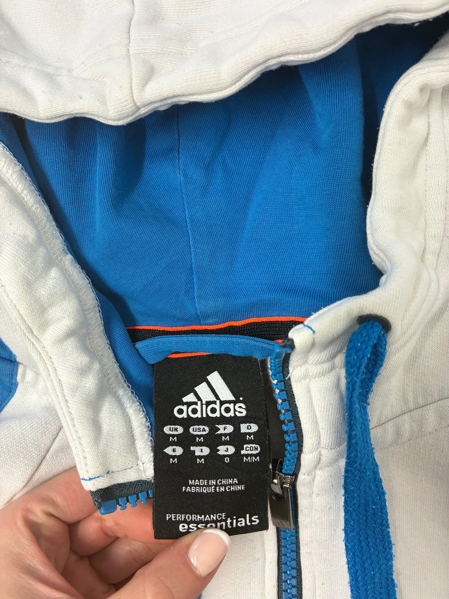 Vintage Adidas Sweatjacke M fit S 6672