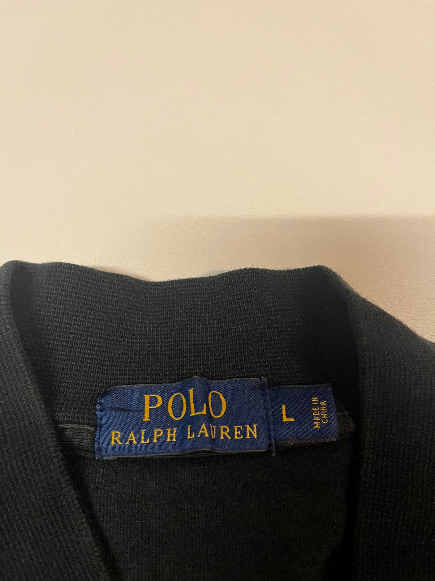 Polo Ralph Lauren Vintage Zipper L schwarz 4216