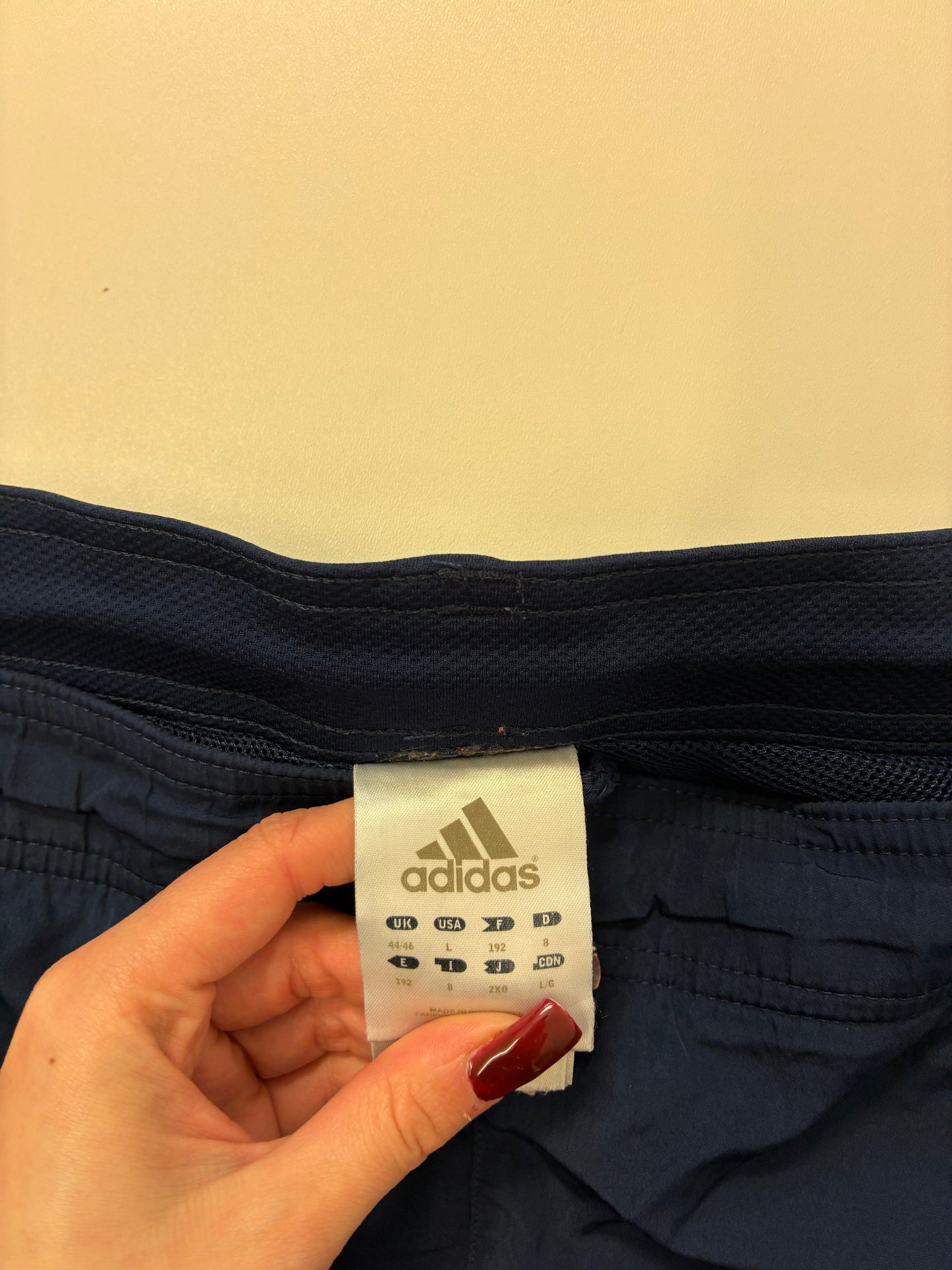 Vintage Adidas Trackpants Bund nicht elastisch L fit M 6732