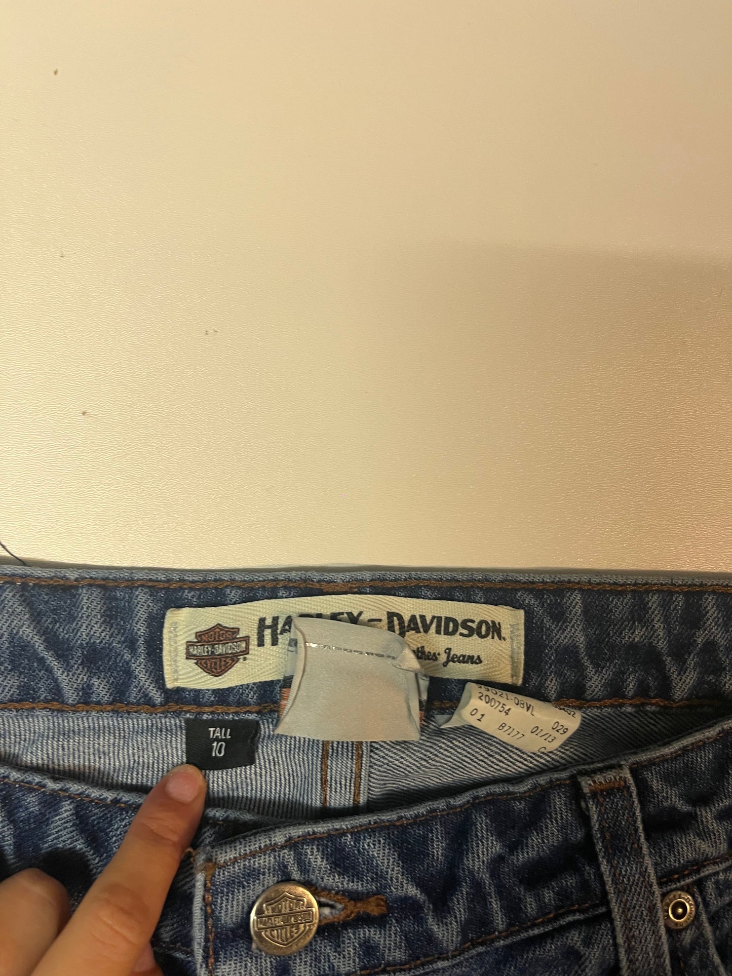 Vintage Harley Davidson Jeans S - M 4077