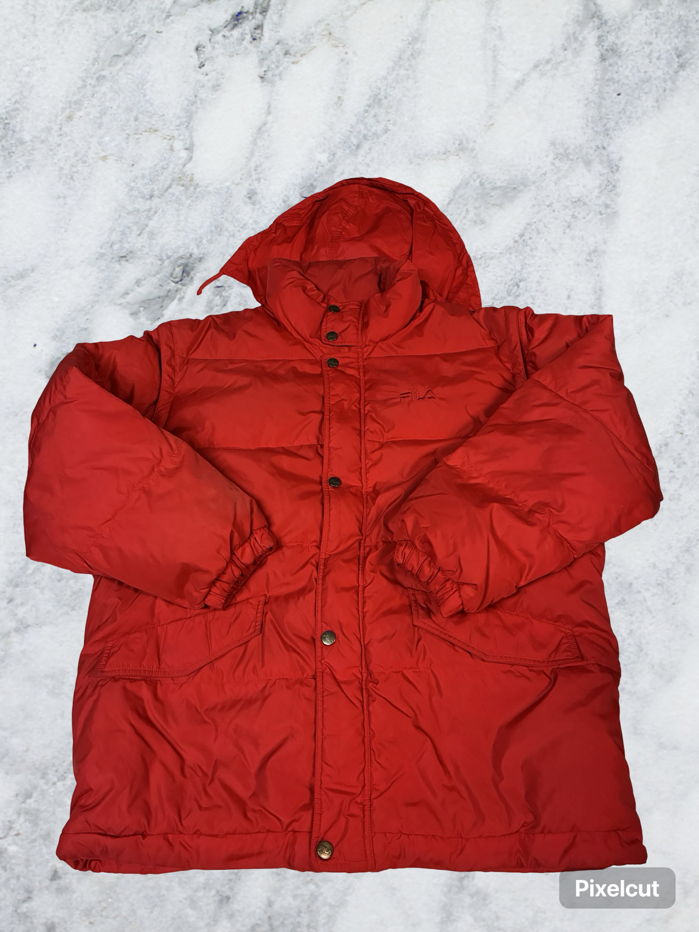 Vintage Fila Winterjacke Ärmel abnehmbar XL fit XXL 6321