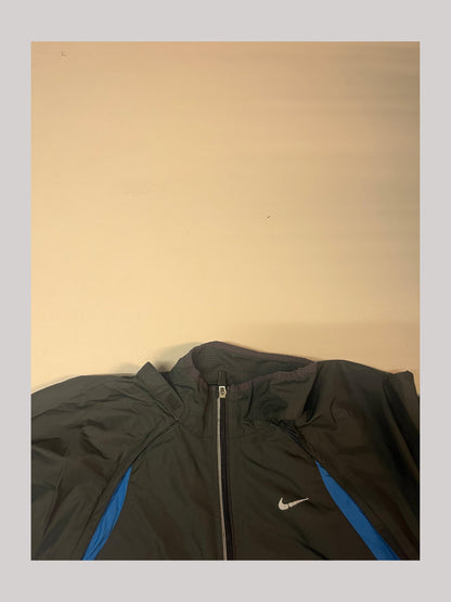 Vintage Nike Laufjacke 2 in 1 abnehmbare Ärmel L 4386