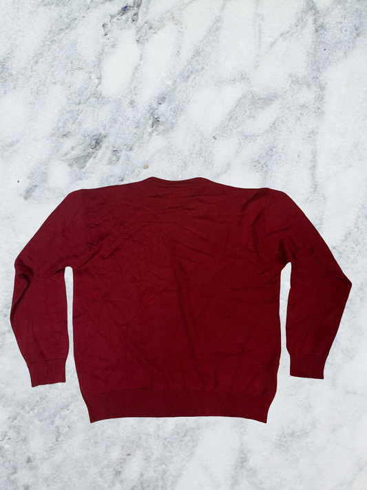 Lacoste Vintage Pullover L-xl 50% Wolle 5870