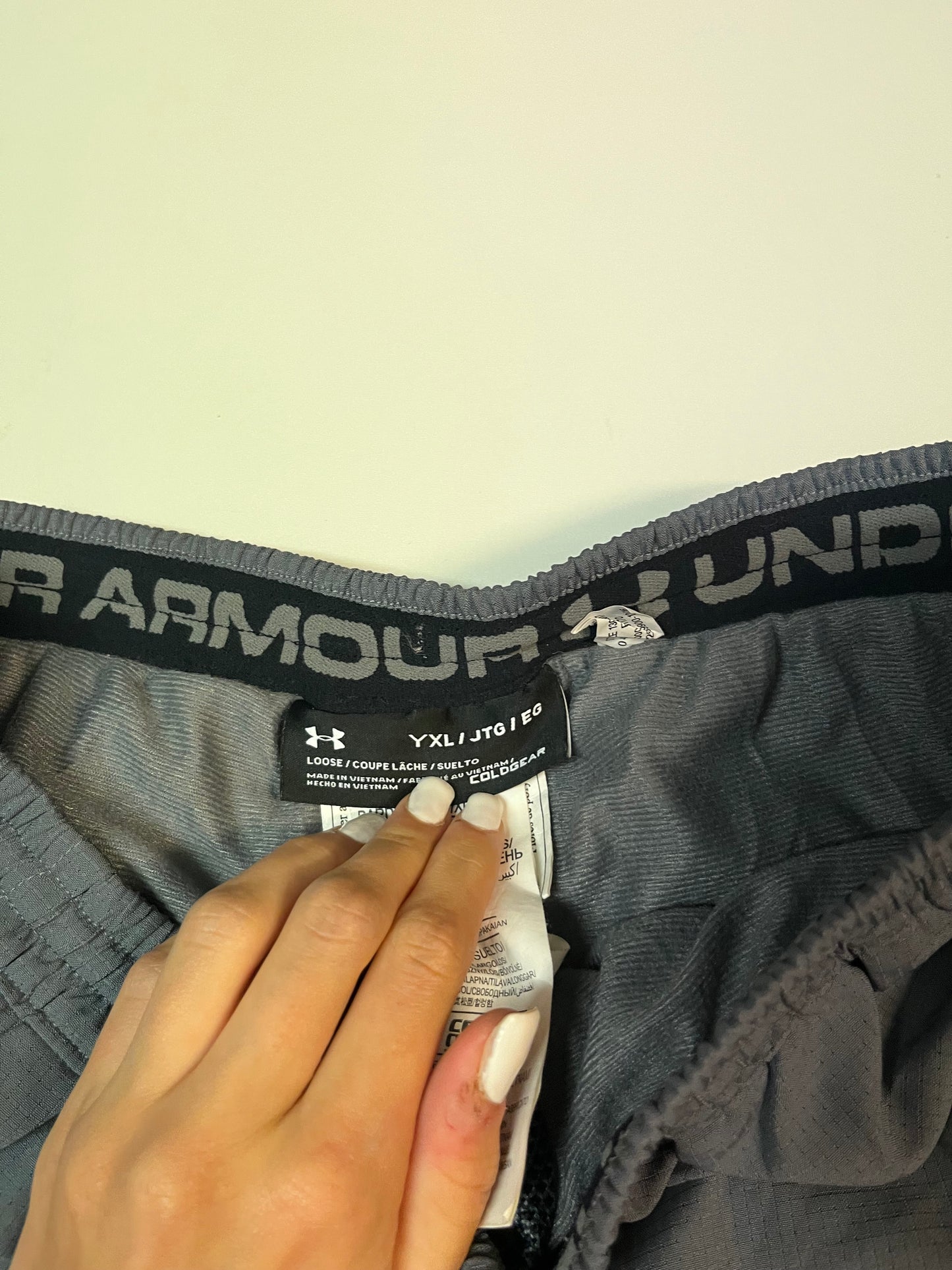 Under amour vintage trackpants gefüttert s-m baggy 3593