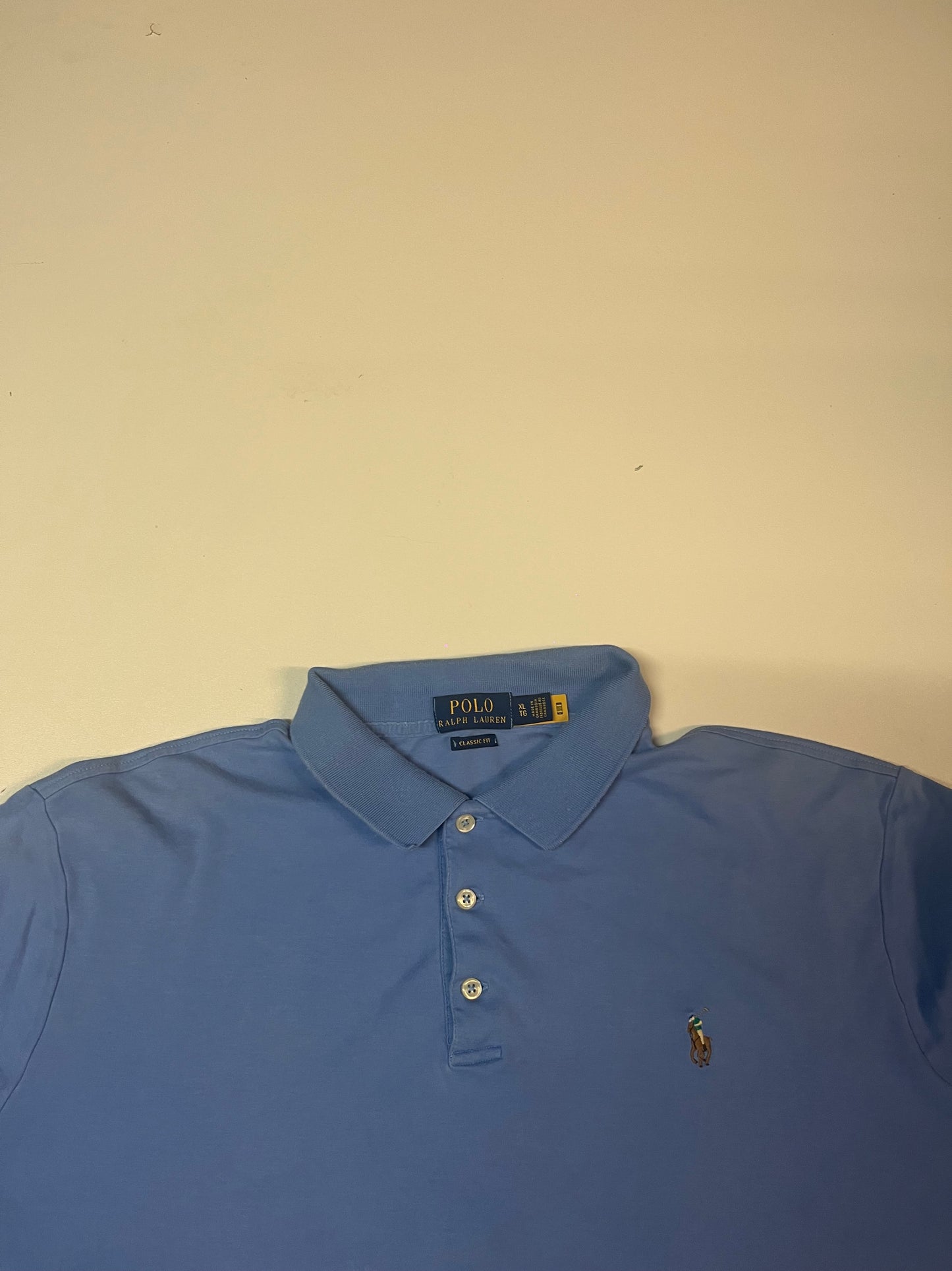 Vintage Polo Ralph Lauren Polo Shirt Xl fit L 4768