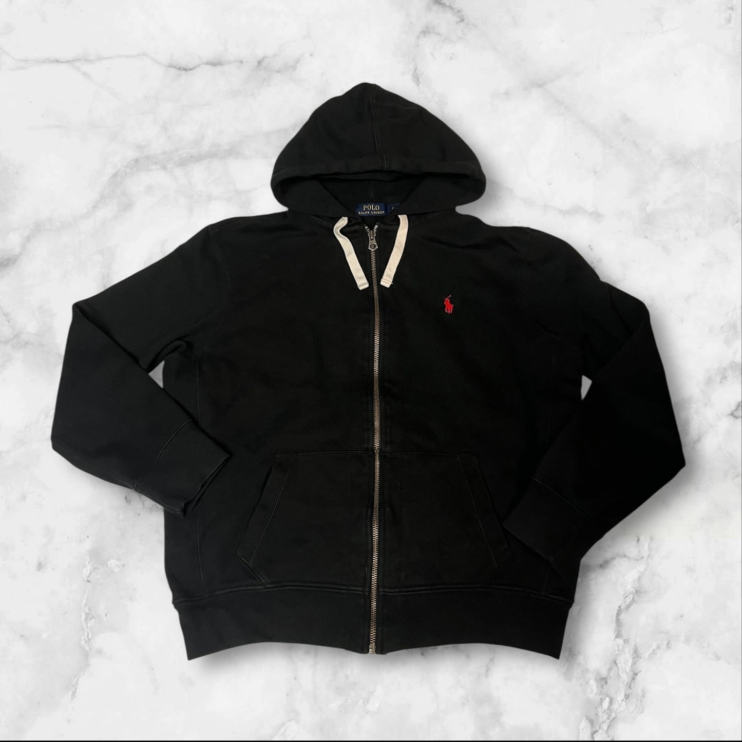 Polo Ralph Lauren Vintage Zipper schwarz Xl 4243