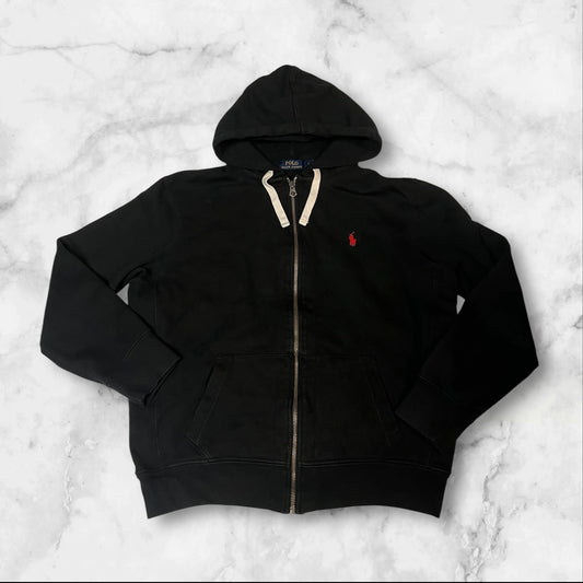 Polo Ralph Lauren Vintage Zipper schwarz Xl 4243