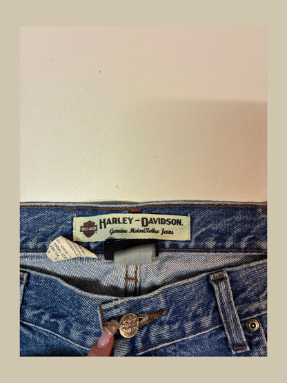Vintage Harley Davidson Jeans baggy 38/32 M 6273