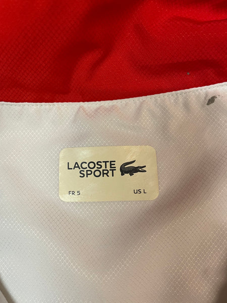 Lacoste Vintage Trackjacket Nylon Stoff aus Regenjacke 9479 L