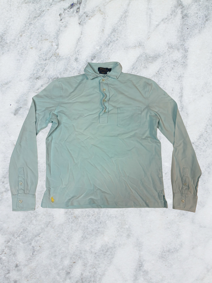 Polo Ralph Lauren Vintage Langarm Poloshirt M 5807