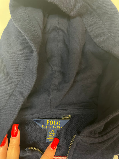 Vintage Polo Ralph Lauren Hoodie Kids L fit S 4282