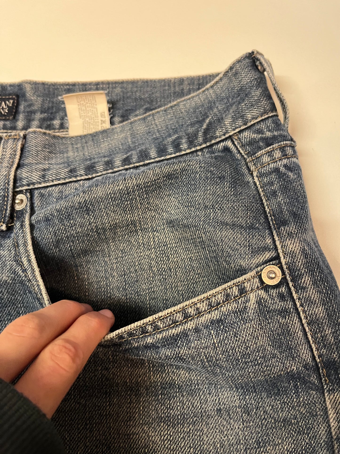 Armani Vintage Jeans 36 Baggy 4102