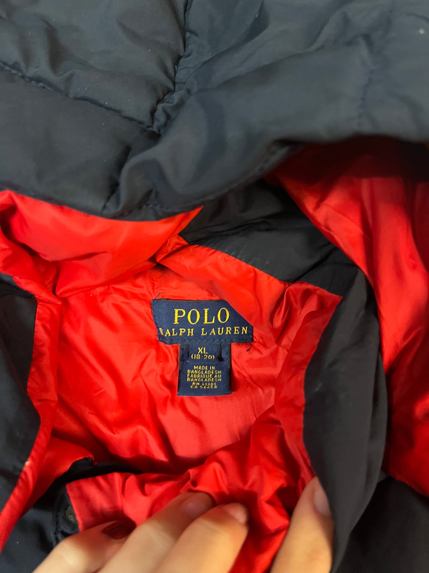 Polo Ralph Lauren Vintage Jacke Kids Xl fit M 5058