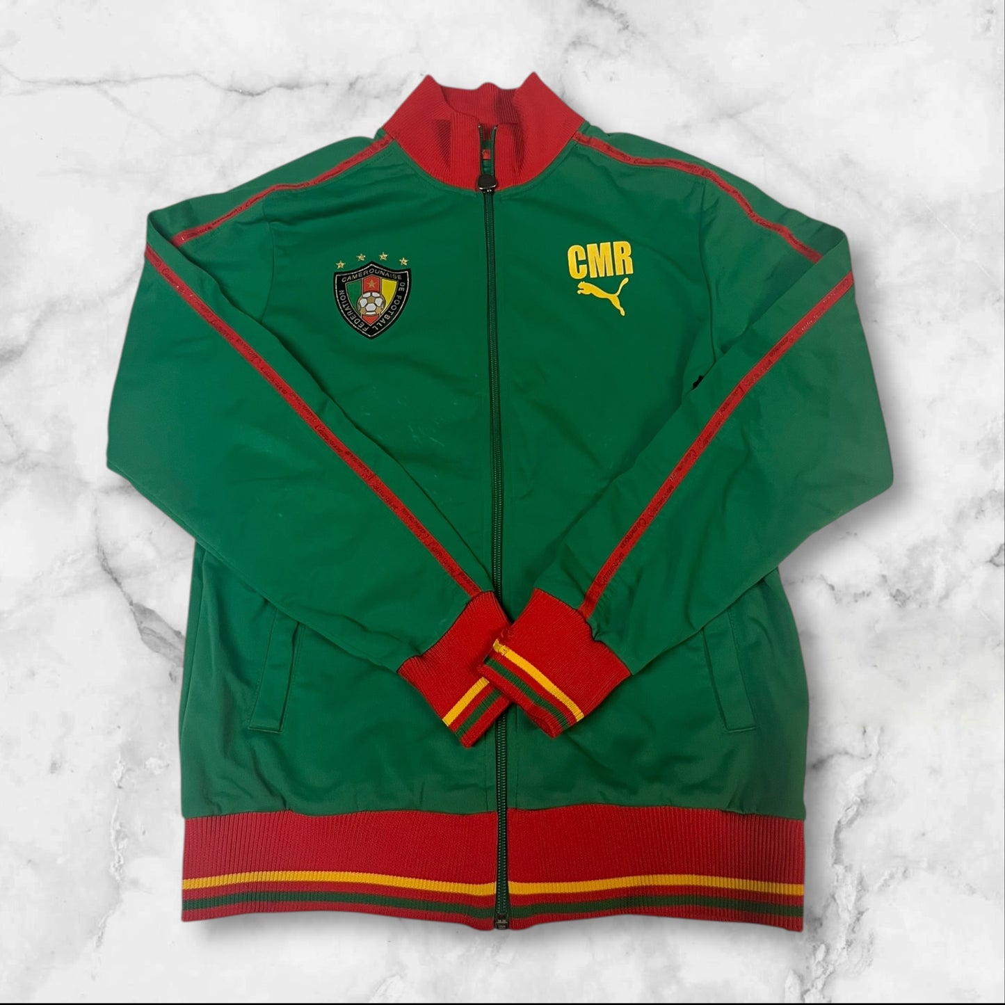 Vintage Puma X Kamerun Trainingsjacke S - M 5144
