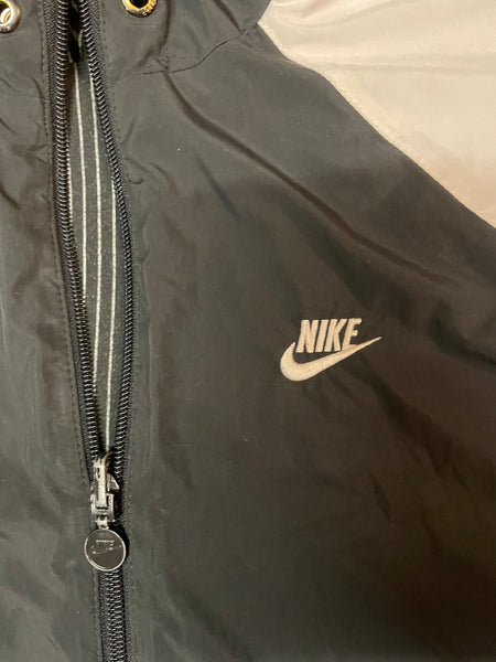 Nike Vintage Trackjacket Nylon Stoff aus Regenjacke #9241 Gr M