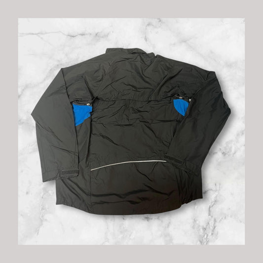 Vintage Nike Laufjacke 2 in 1 abnehmbare Ärmel L 4386