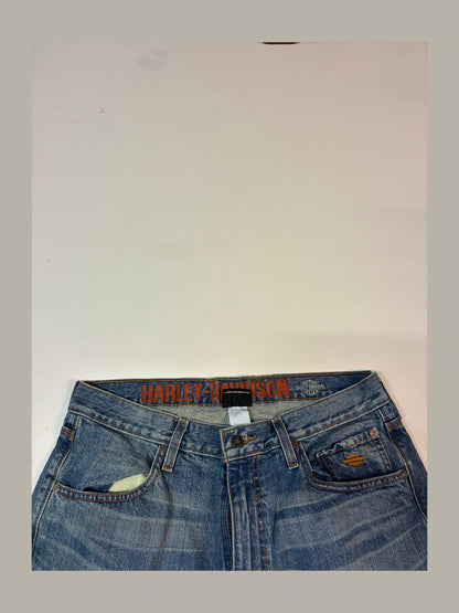 Vintage Harley Davidson Jeans baggy 34/30 fit S 6256