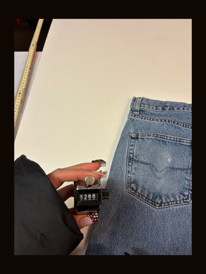 Vintage Harley Davidson Jeans baggy 34/30 fit S - M 6266