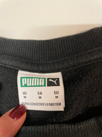 Puma Vintage Sweatshirt Gestickt M 5891