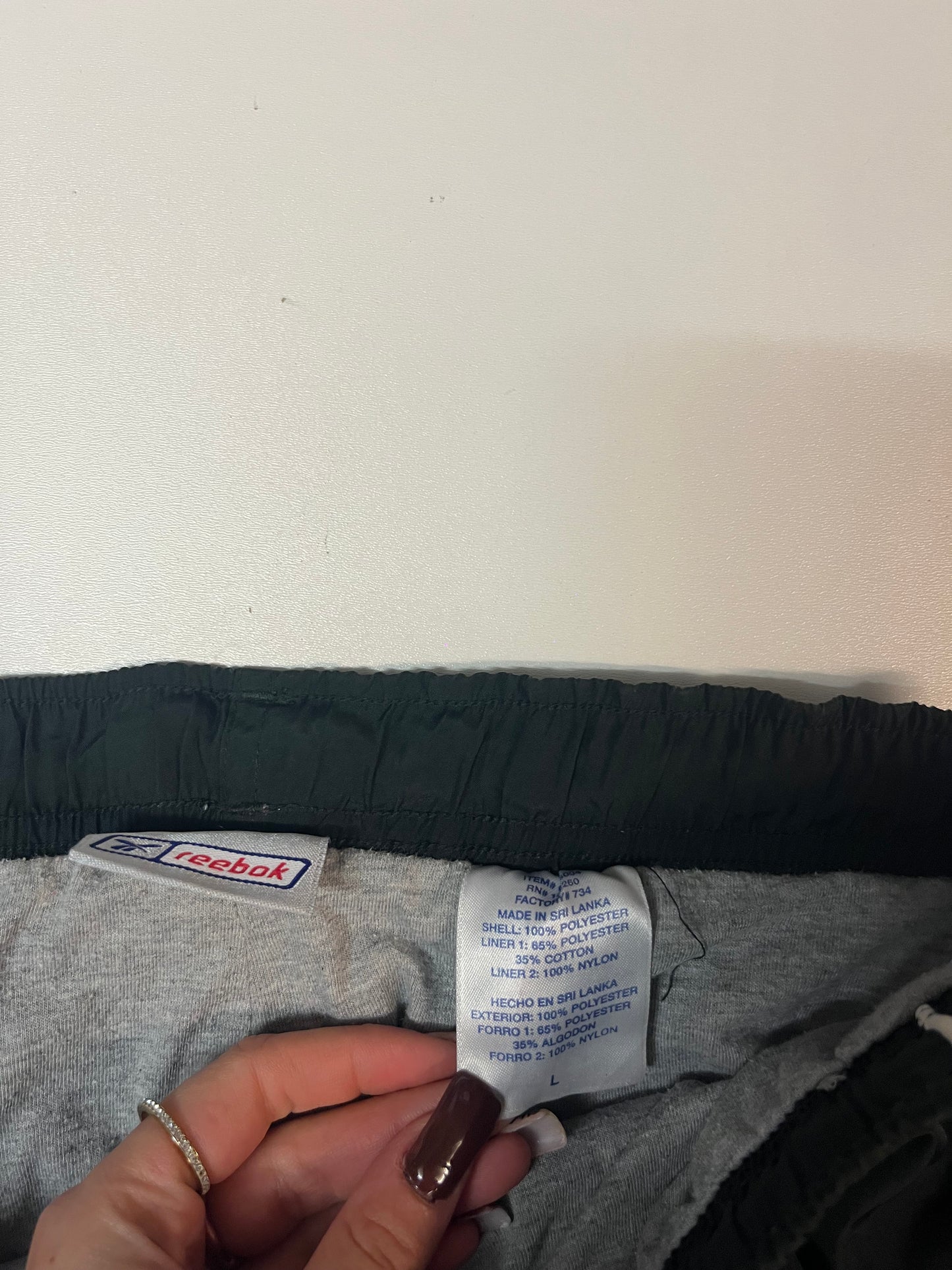 Vintage Reebok Trackpants L fit M 5300