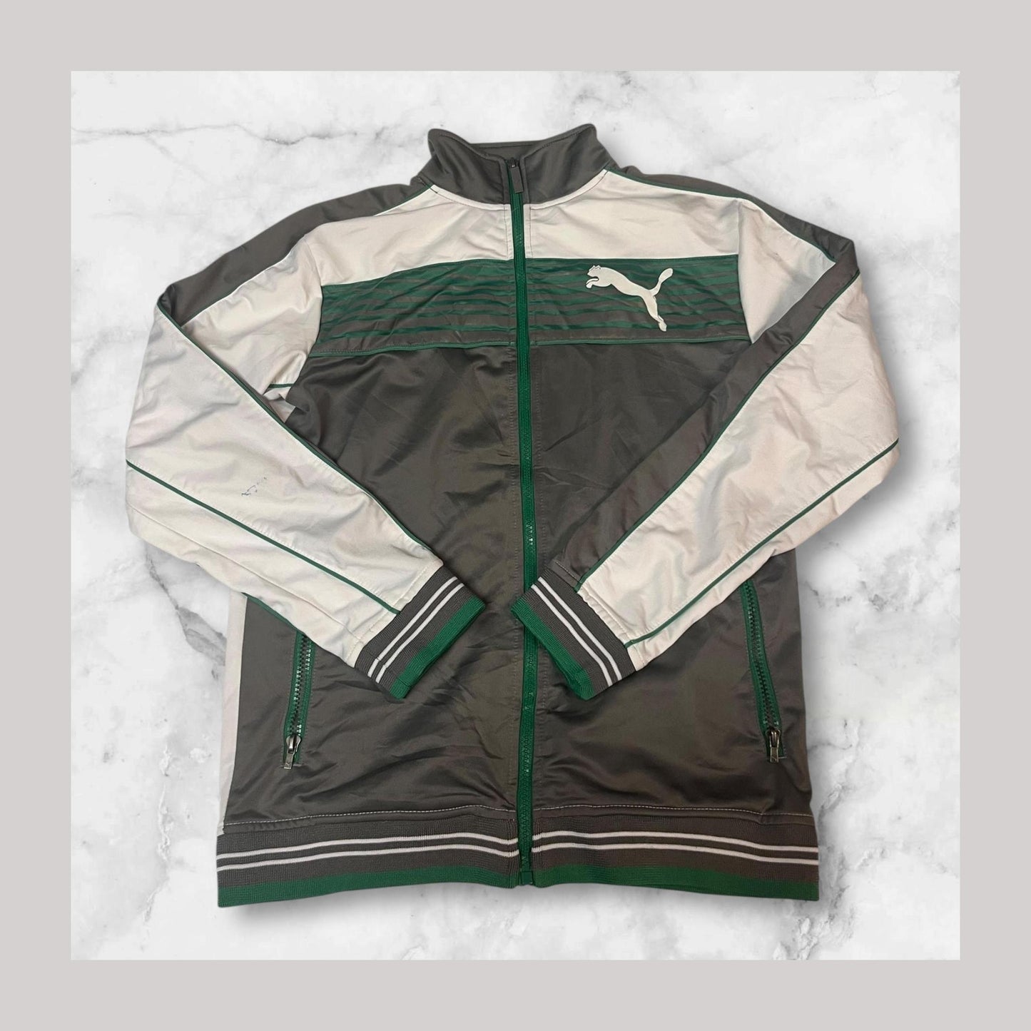 Vintage Puma Trainingsjacke Kids XL fit S 4538